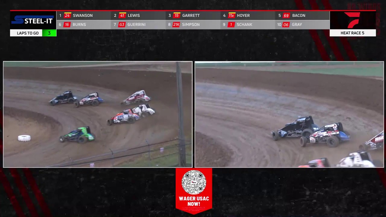 LIVE: USAC Indiana Sprint Week at Lincoln Park Speedway