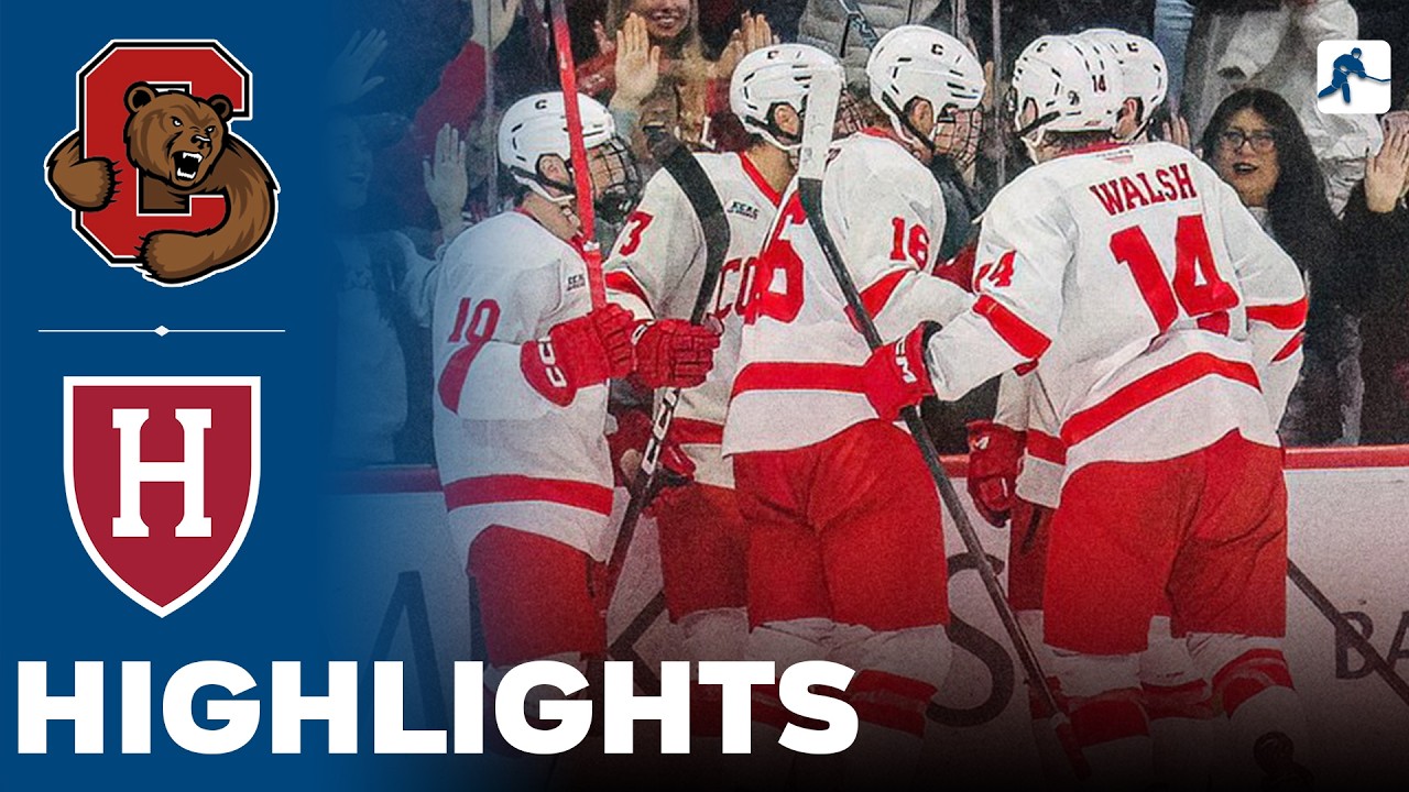 Cornell vs Harvard | NCAA College Hockey | Highlights - March 15, 2026