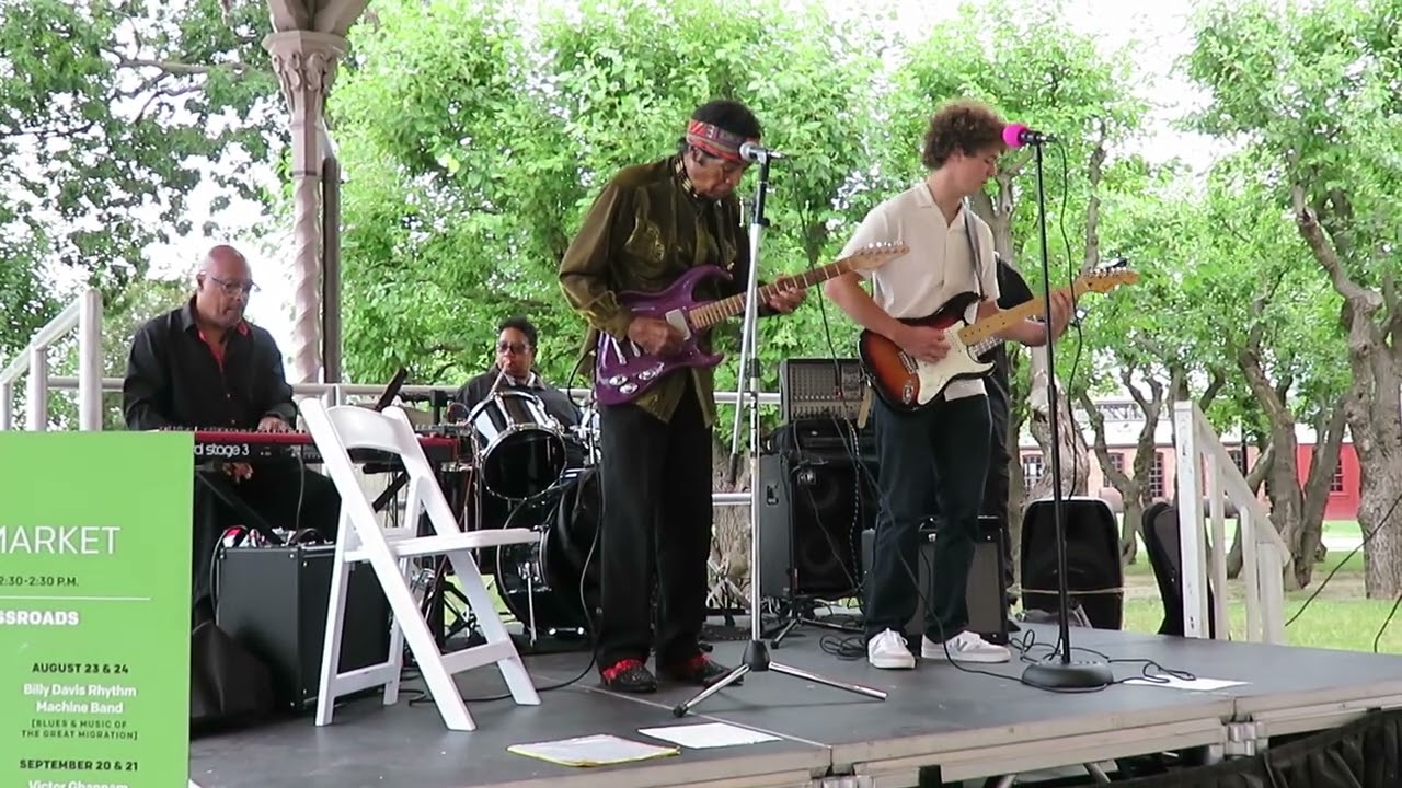 Billy Davis Rhythm Machine Band  performed WC Handy's 