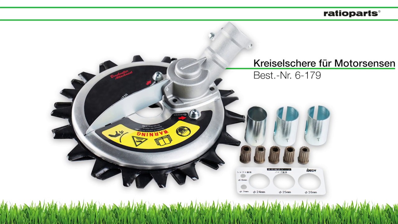 ratioparts Kreiselschere f&uuml;r Motorsensen und Freischneider