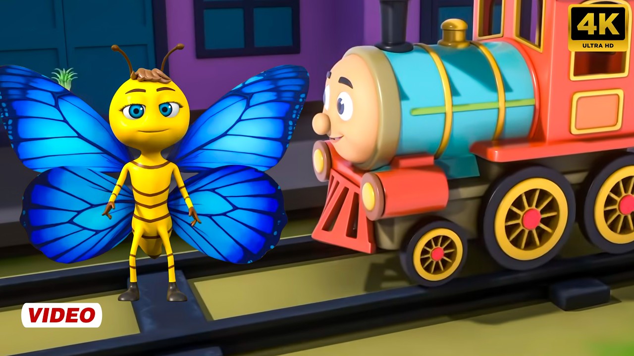 Titli Udi Bus Me Chadhi - तितली उड़ी | 25 Minuts Hindi 3D Rhymes For Childrens | Titli Udi 2026