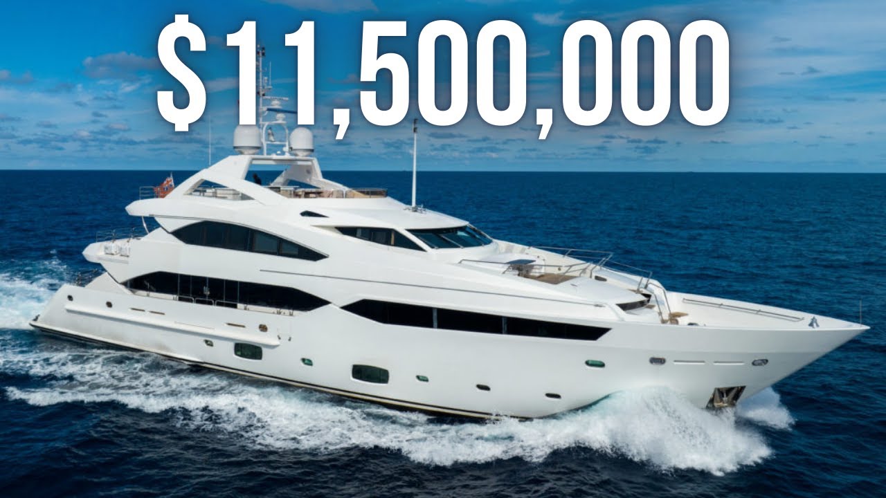 $11,500,000 131' Sunseeker SuperYacht Tour