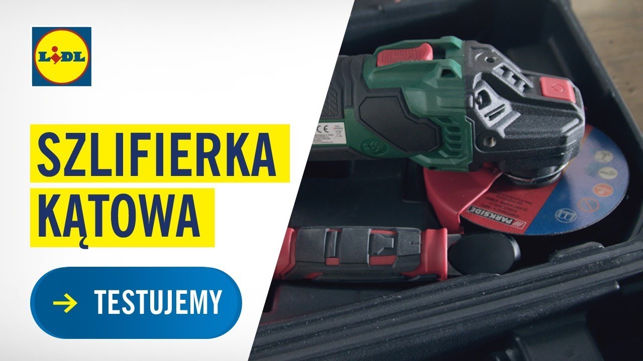 Akumulatorowa szlifierka kątowa PARKSIDE PWSA 20-Li B3 🔧 | LIDL.PL