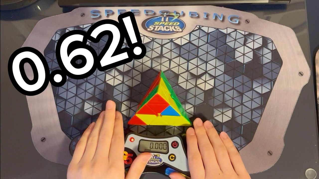 0.62 Pyraminx Solve! (5 Sub-0.9 Solves)