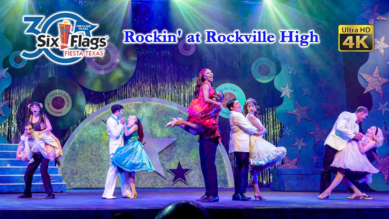 Rockin' at Rockville High Complete Show 4K Six Flags Fiesta Texas 2022 04 09
