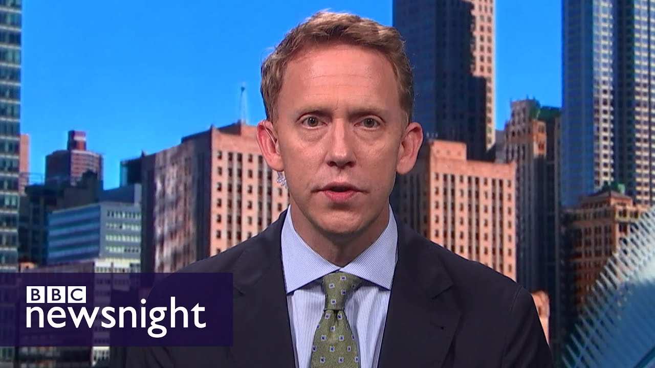 &lsquo;A state of chaos&rsquo;: Joshua Green on President Trump&rsquo;s first six months &ndash; BBC Newsnight