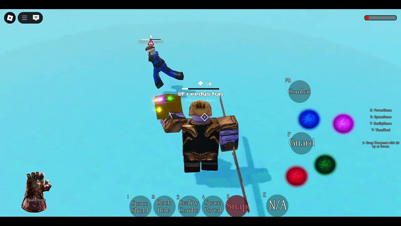 Thanos Gameplay Marvellous Playground
