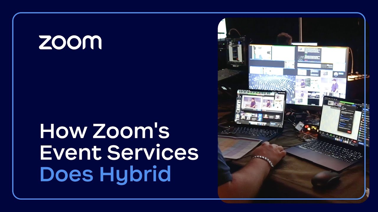 How to Host a Hybrid Event with Zoom Event Services