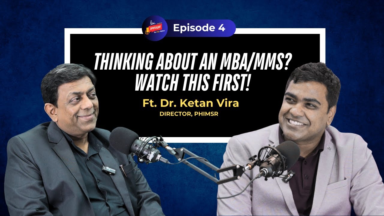 Watch THIS Before Pursuing an MMS/MBA!  |🎙️ Spotlight - The Pillai Podcast: Episode 4.