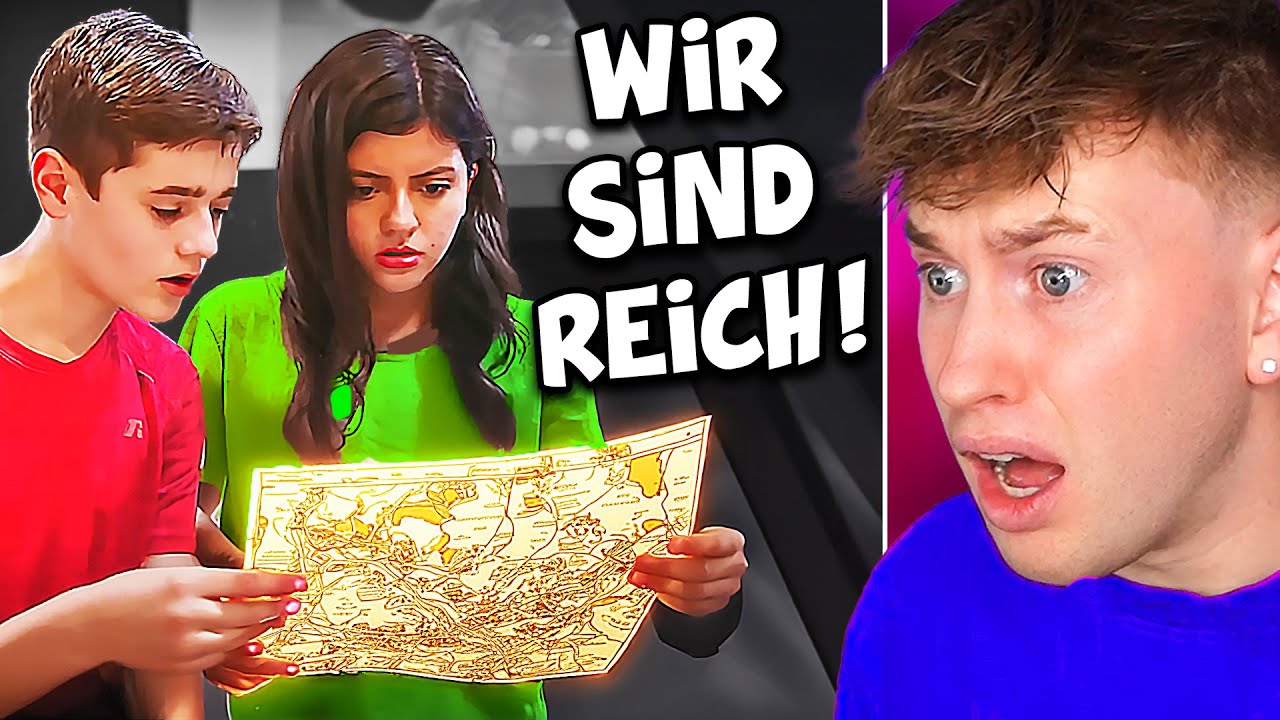 Kinder finden GEHEIME SCHATZKARTE
