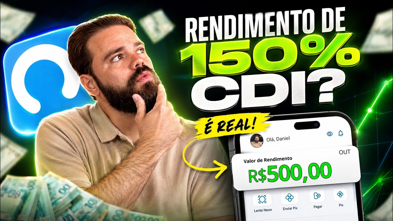Como ganhar R$ 500 em 2 meses com o Banco Neon!