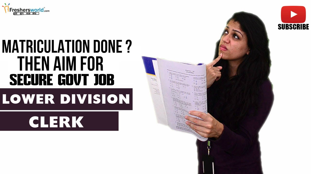Job Roles For Lower Division Clerk &ndash; Govt Organizations,Office assistant, Staff selection commission