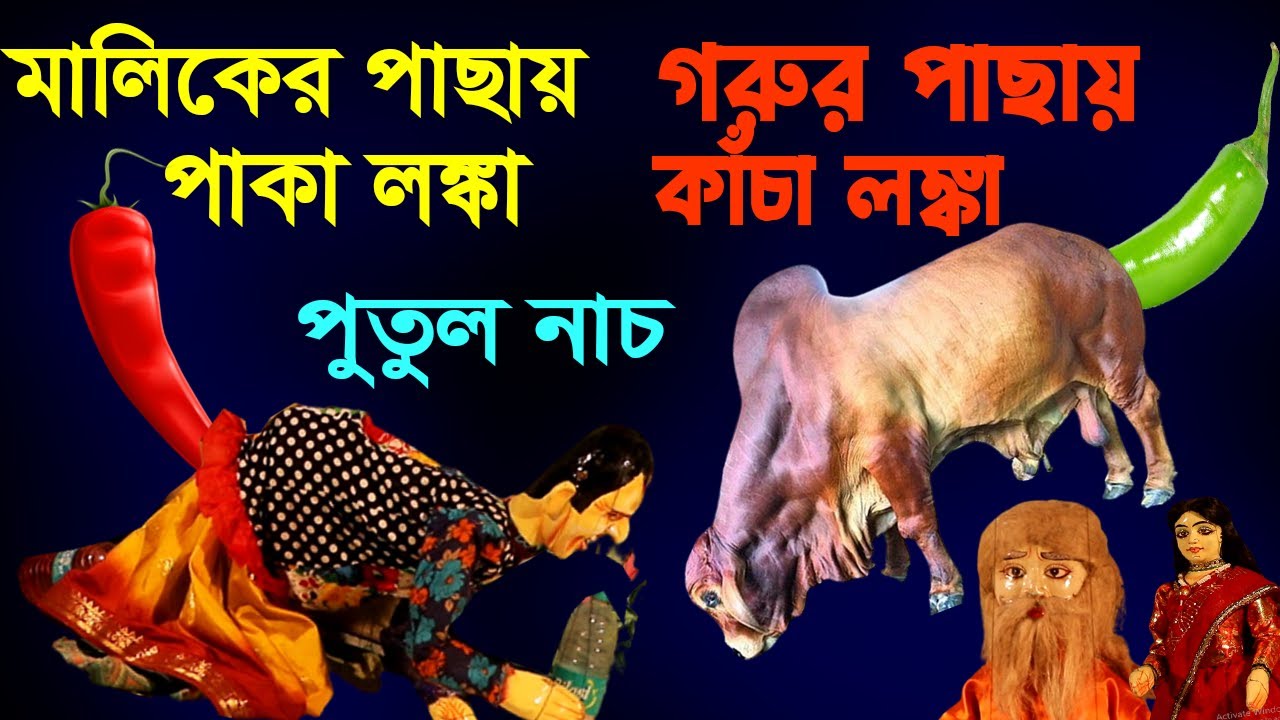 Putul Nach ||হাসতে  হাসতে দম বন্ধ  হয়ে যাবে ||পুতুল নাচ |Bengali Comedy Dall Dance Akash Bangla Folk