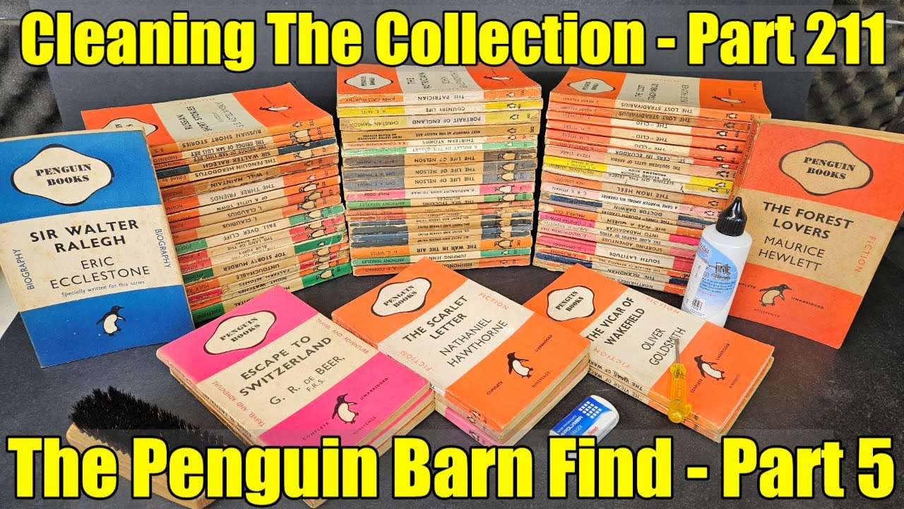 Unintentional ASMR - Cleaning The Collection - Part 211 - Cleaning the Penguin Barn Find - Part 5
