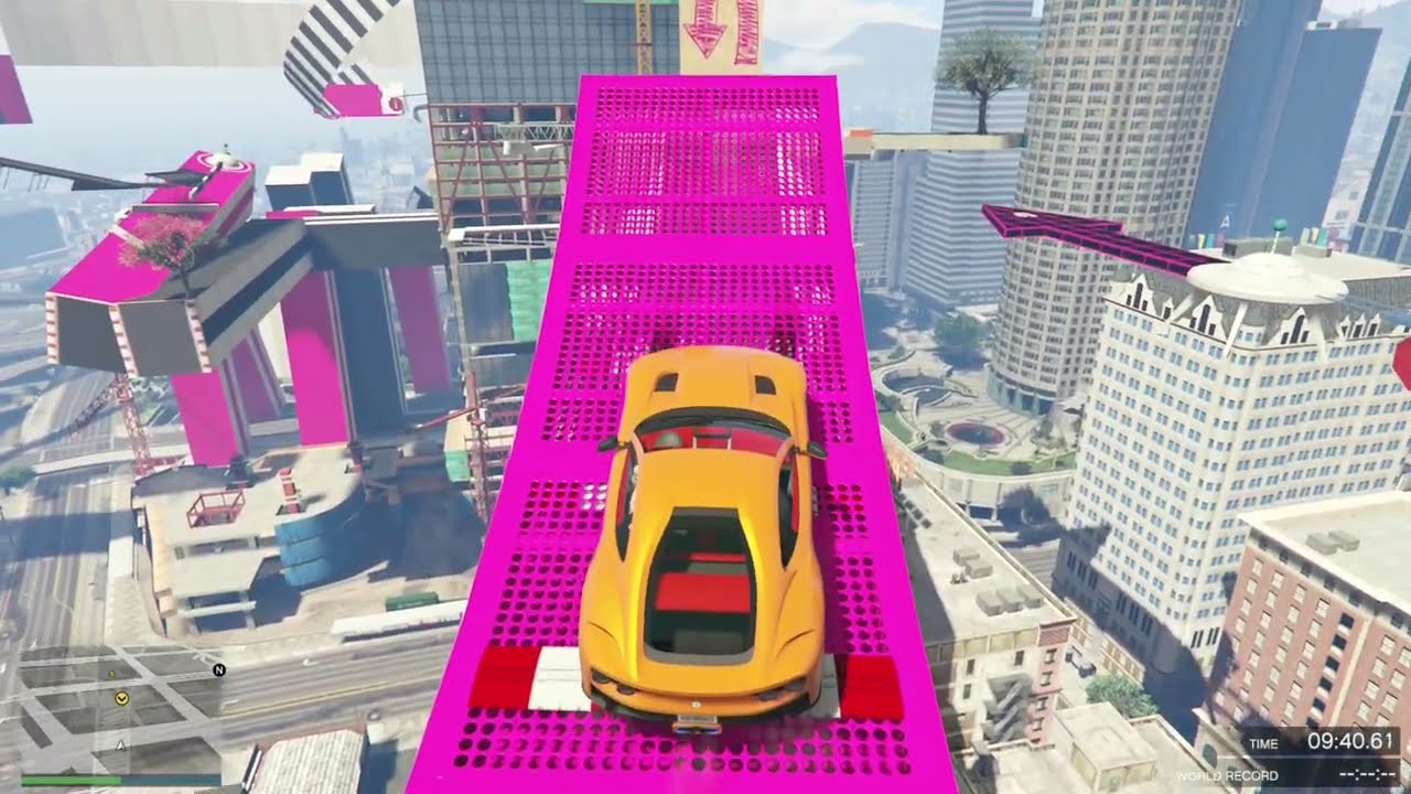 GTA5 ONLINE  {itali gto } Parkour Race