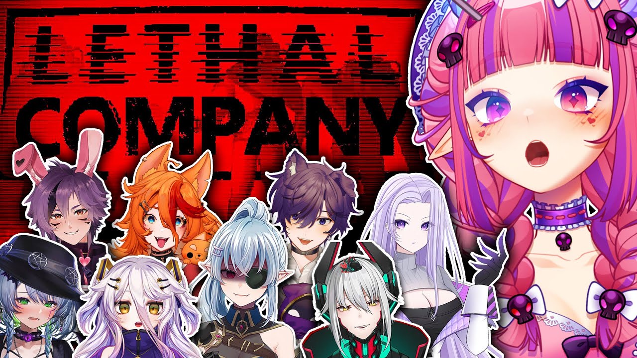 8-Player LETHAL COMPANY ft. Shoto, VShojo & VCHIBAN!