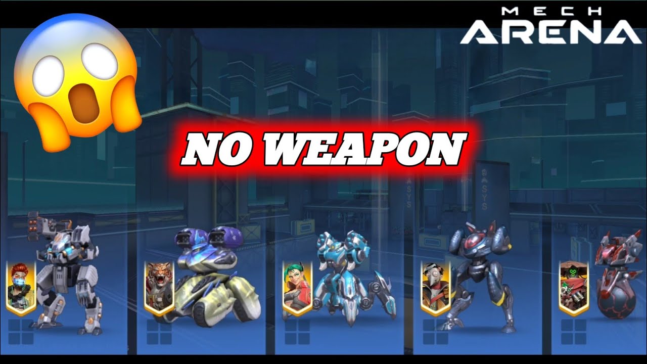 😯 No Weapon Only Using Mechs | Can I Be Able To Win? - Mech Arena