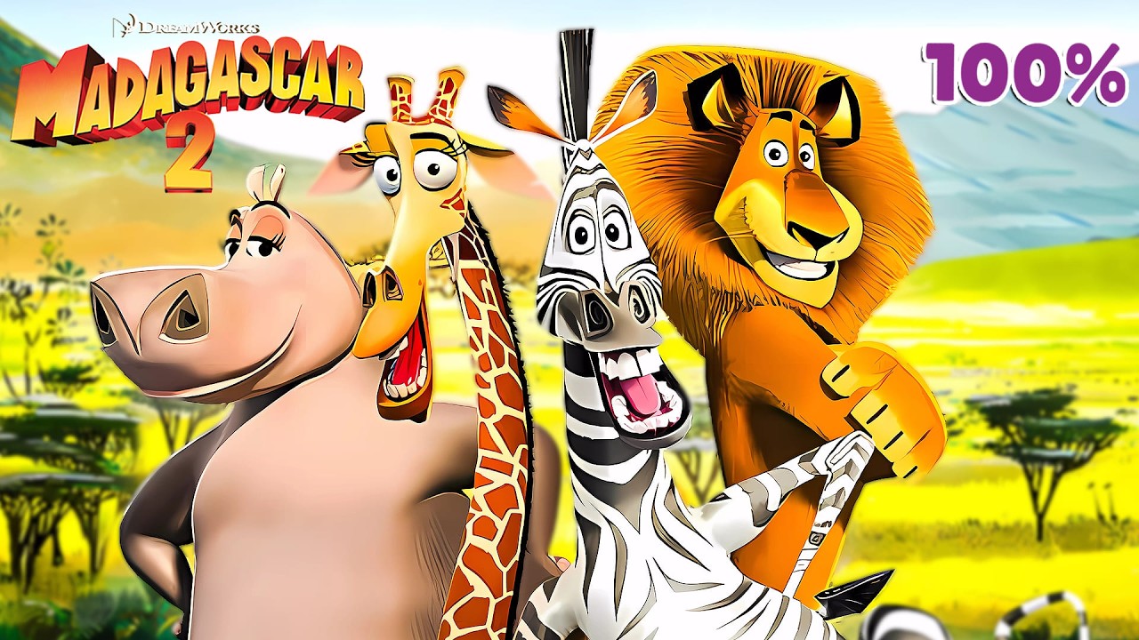 MADAGASCAR 2: Escape 2 Africa - 100% Walkthrough No Commentary