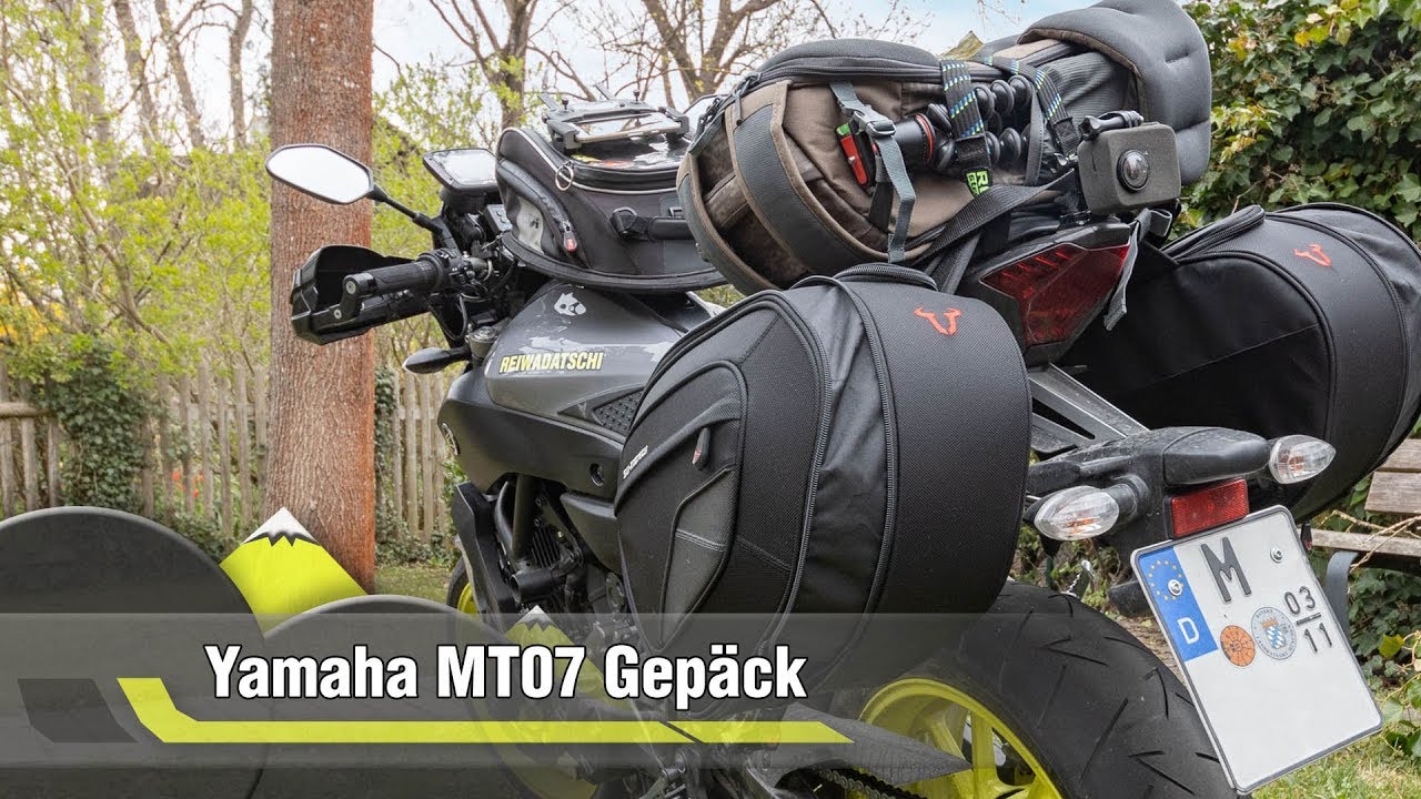SW Motech Satteltasche & Reise Gepäck | Yamaha MT07 RM17