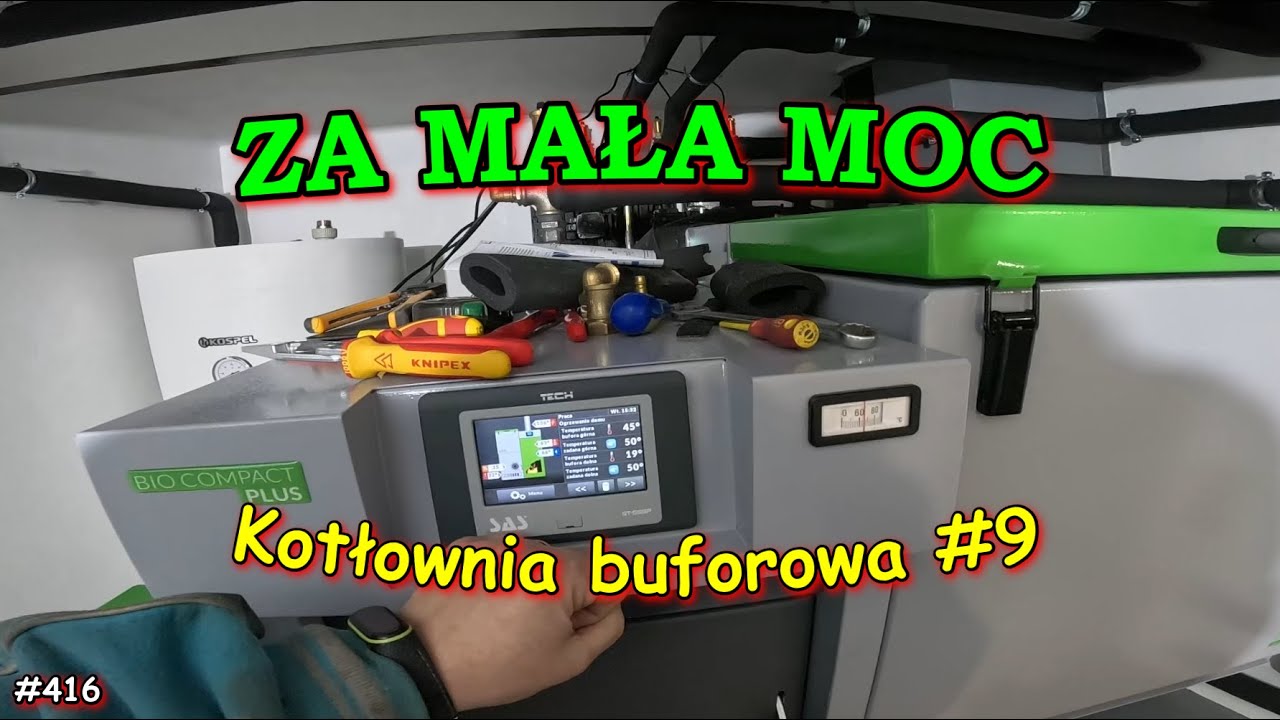 Kocioł pelletowy nie daje rady. Pierwsze uruchomienie. Kocioł SAS. REMONT STAREGO DOMU, BUDOWA #416
