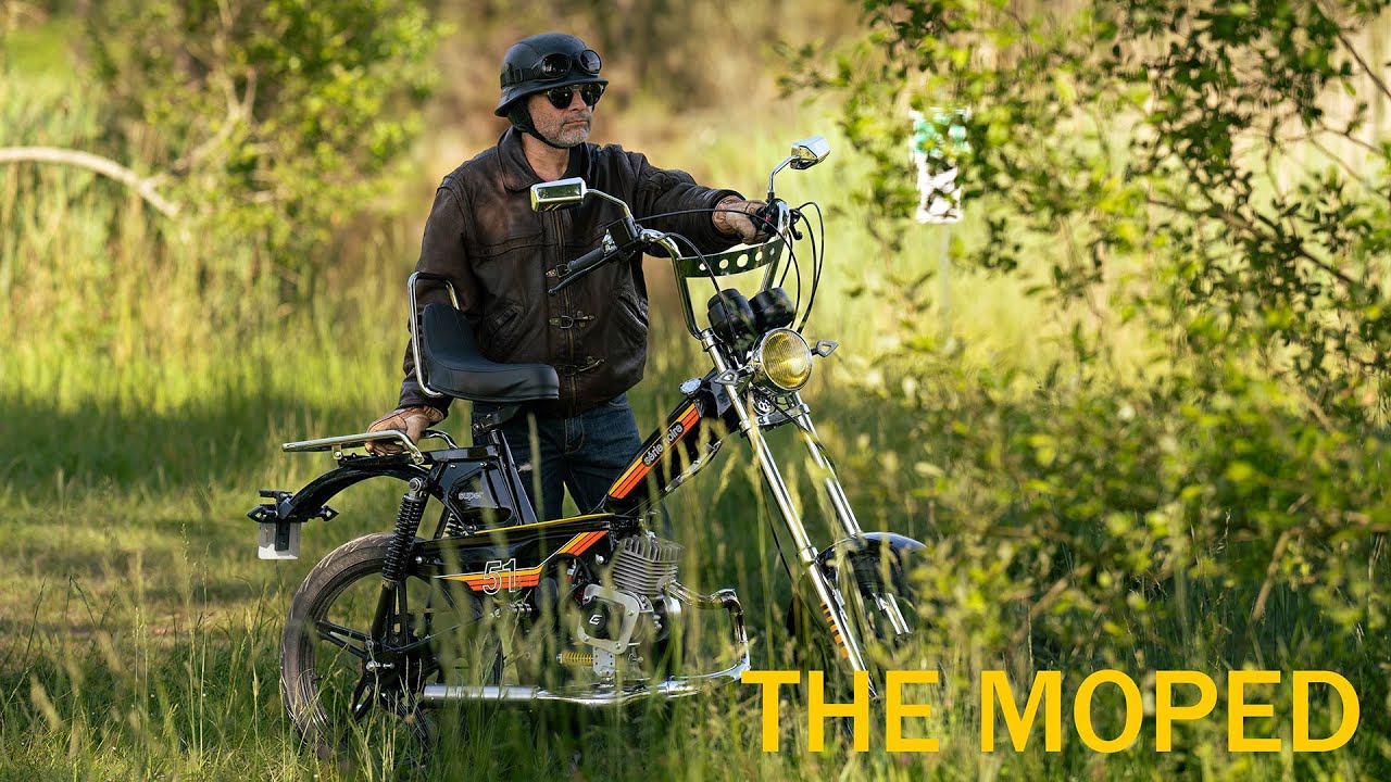 THE MOPED - MBK51 Daytona Cruiser version Chopper