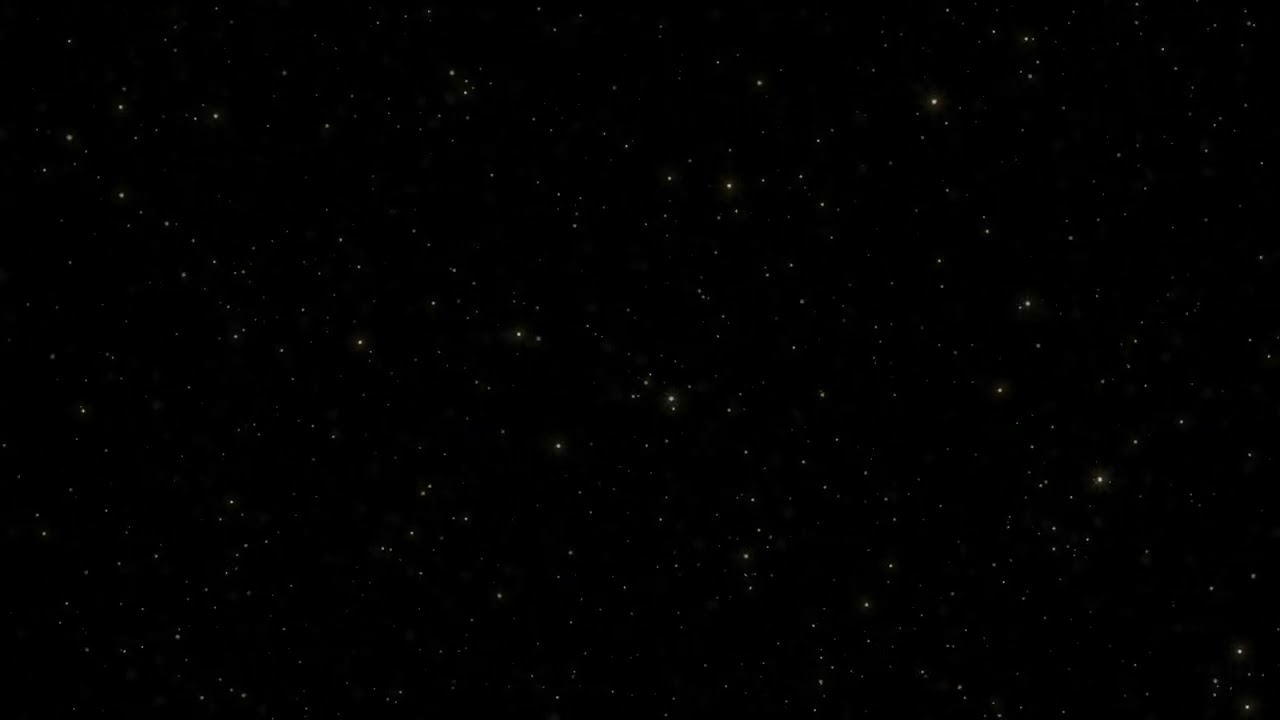 Golden Glitter Particles Floating Animation - 100% Free Stock Footage