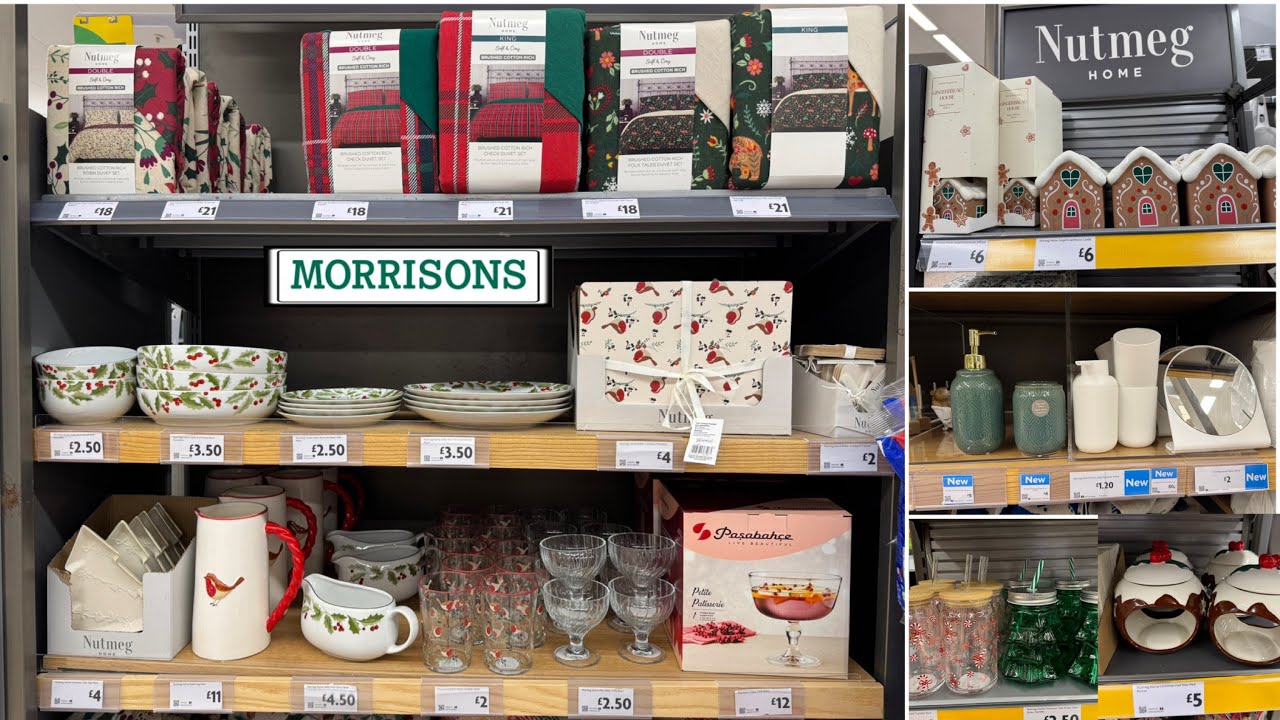 &diams;️MORRISONS&diams;️CHRISTMAS COLLECTION AVAILABLE IN STORES🎄DINING & KITCHEN ITEMS, HOME DECOR&diams;️OCT 2025&diams;️