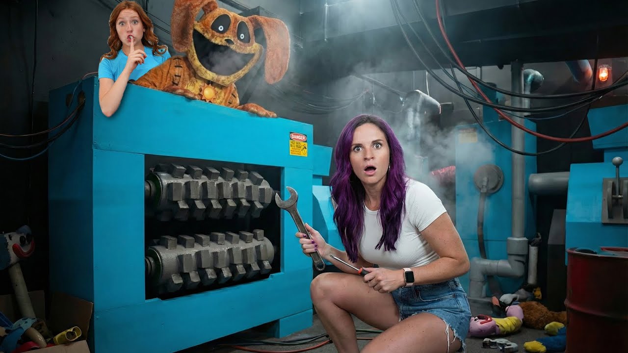 Я построил секретную комнату в Poppy Playtime Factory!