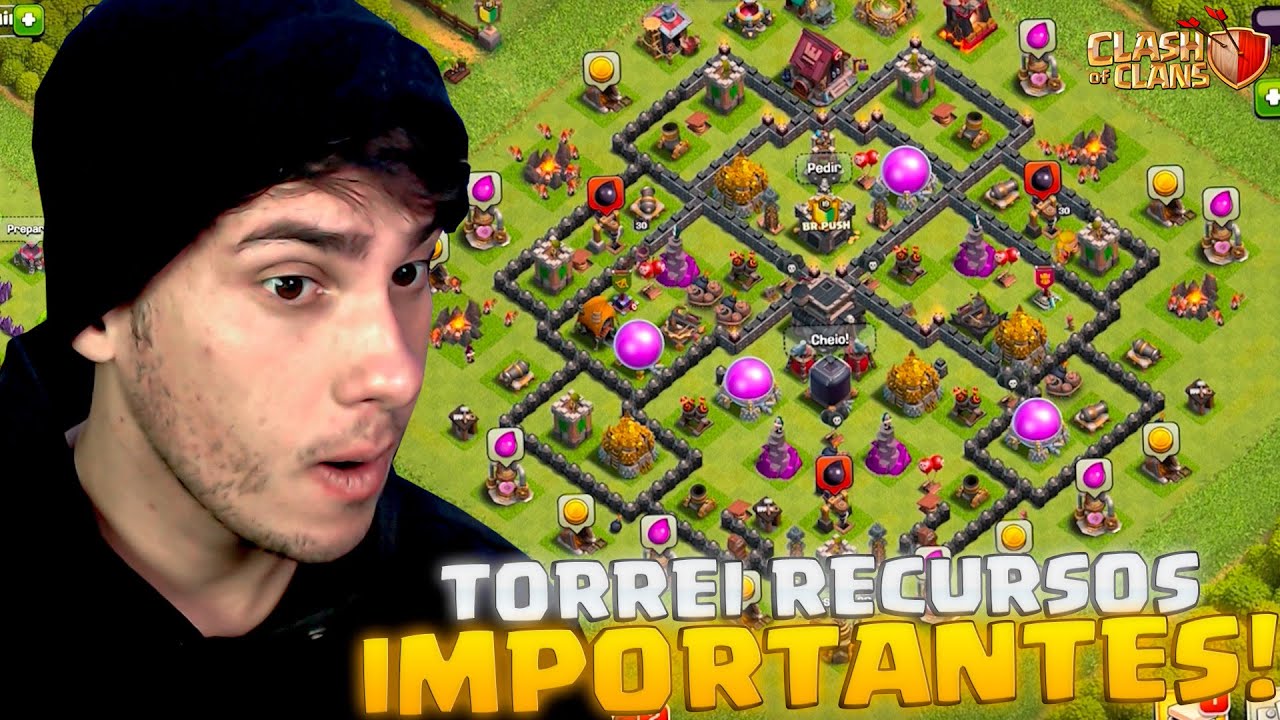 RECUPERANDO UMA VILA: TORREI MILHÕES EM RECURSOS NO CV9! | EP #3 CLASH OF CLANS
