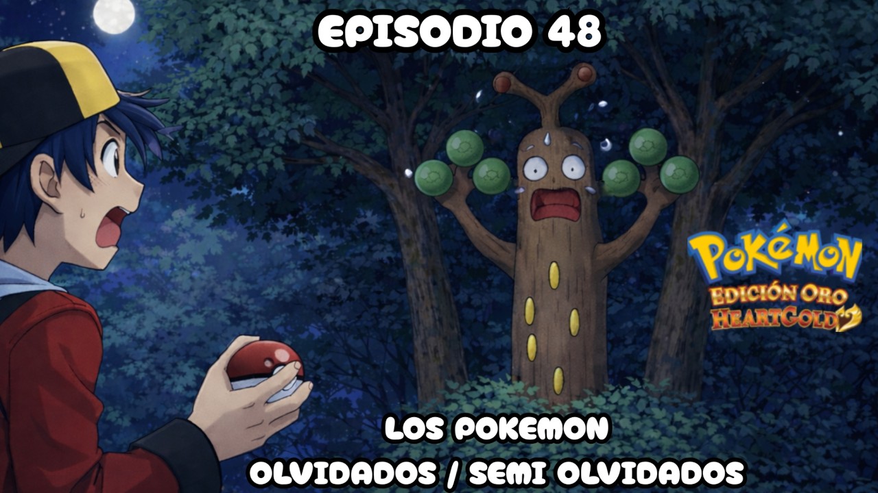 💥¡AGUADIUX APARECE! El Pokémon Olvidado que IMITA ÁRBOLES🌳|  MISIÓN Cumplida📜| Pokémon HeartGold