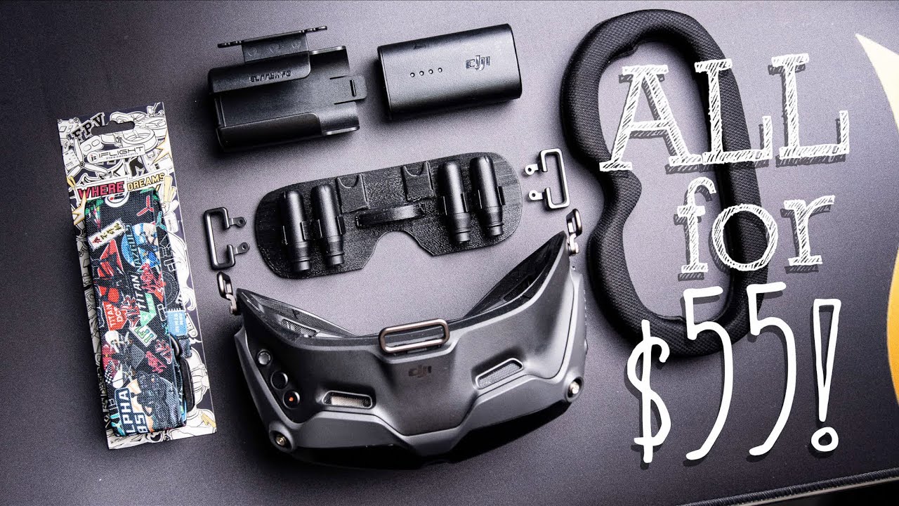 5 CHEAP UPGRADES For DJI Goggles V1 & V2