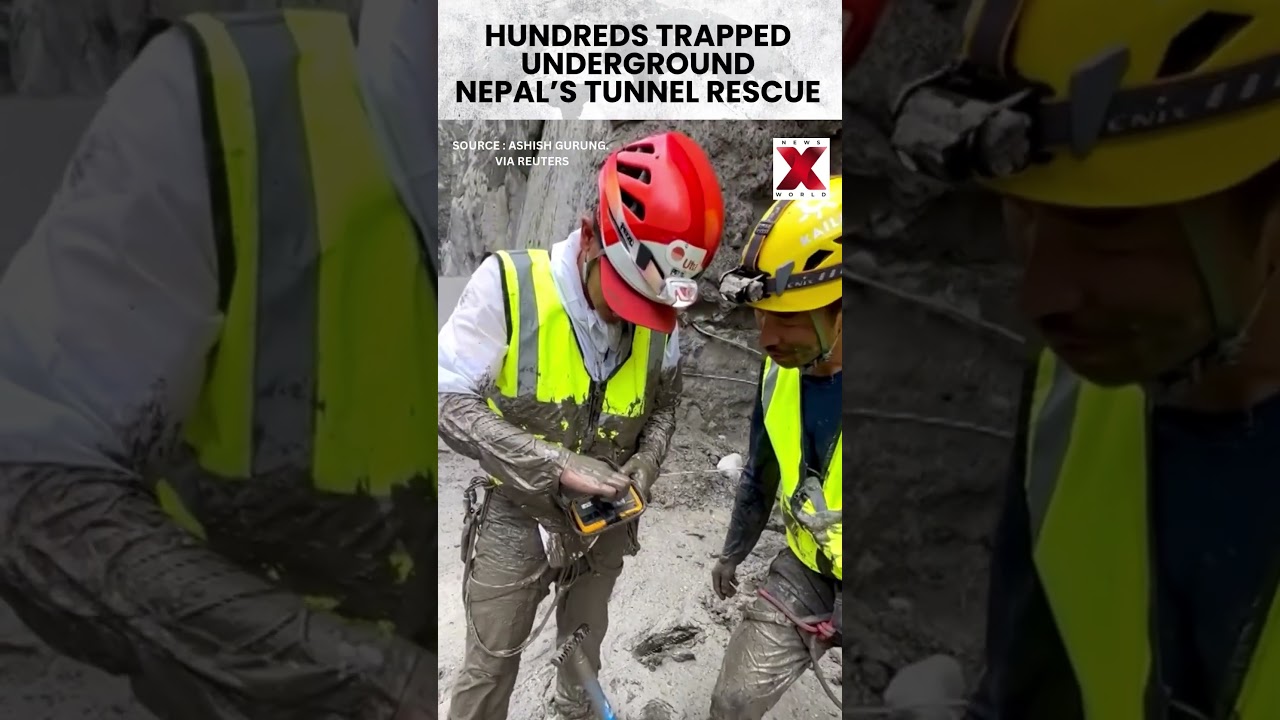 Nepal Rescue Race : Hundreds Remain Trapped As Nepal Rescuers Enter Hydropower Tunnels | NewsX World
