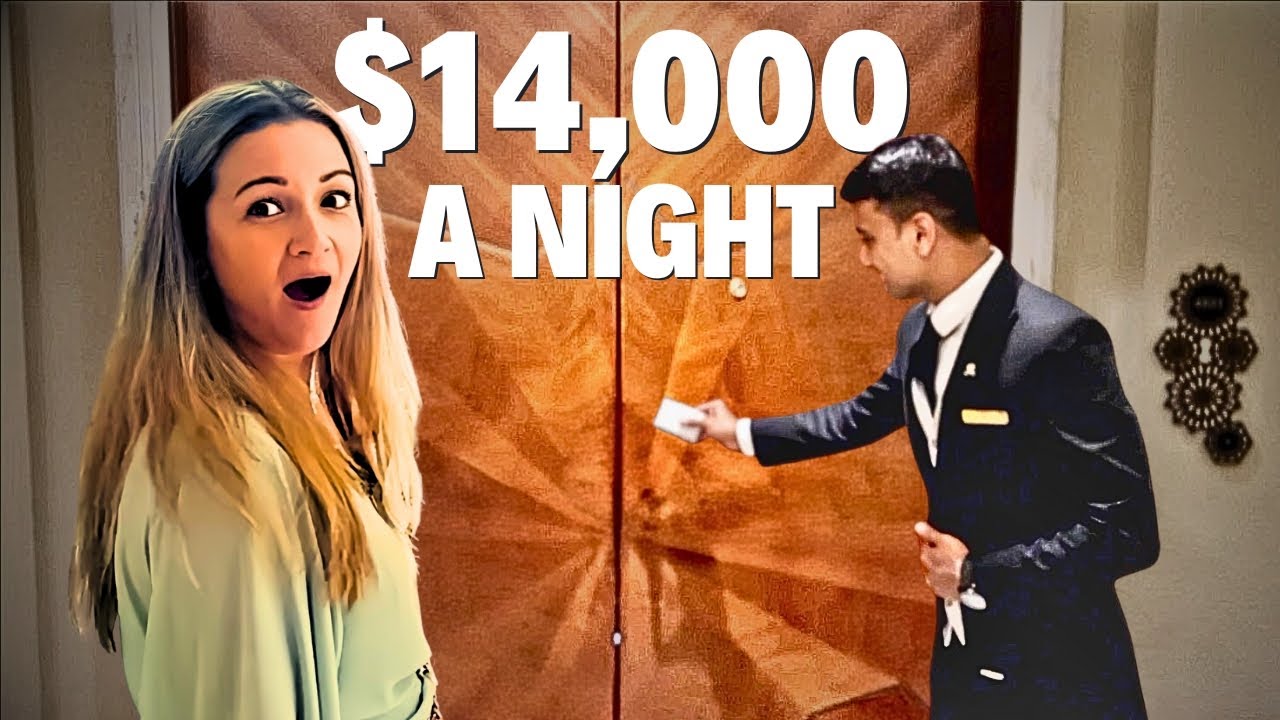Inside the HIGHEST LUXURY SUITE in the WORLD!