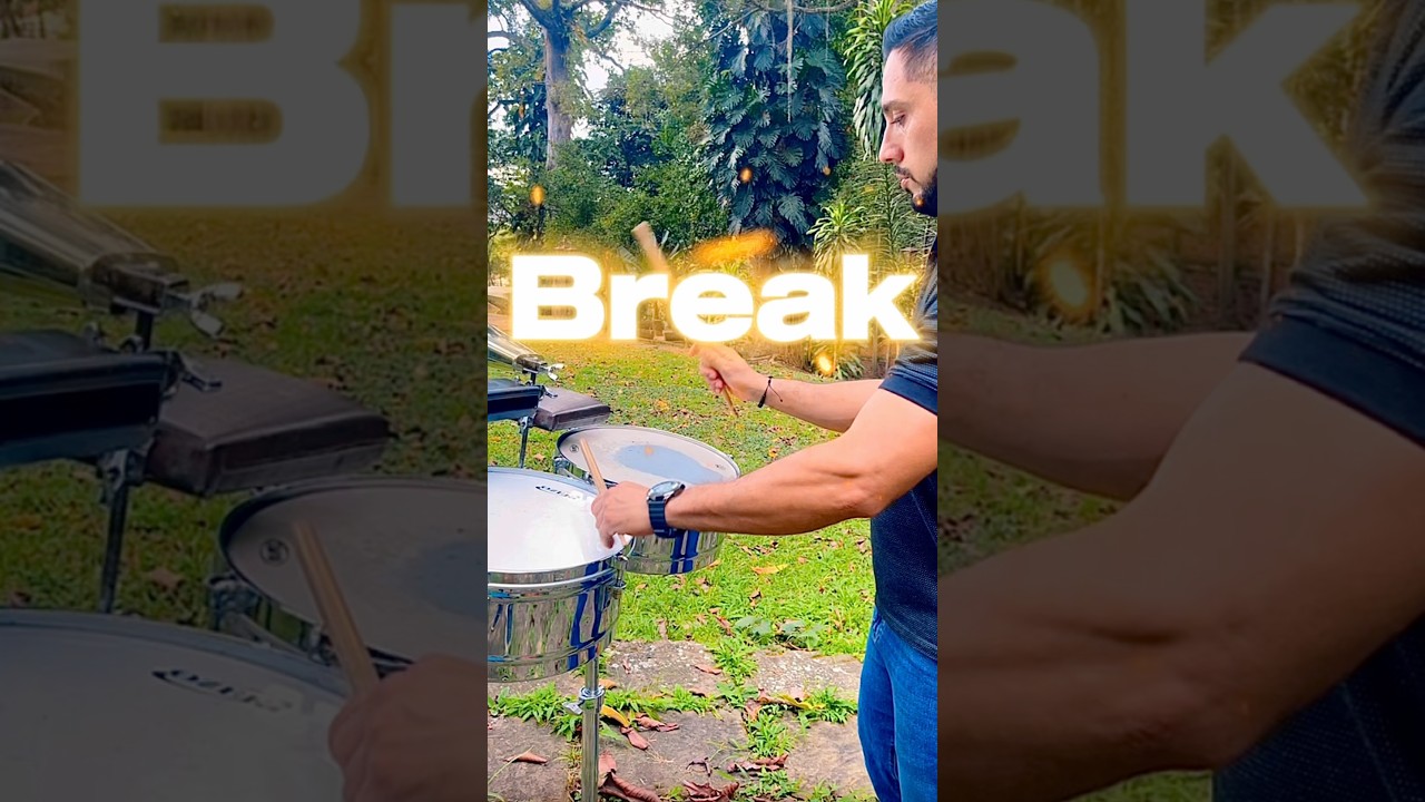 BREAK para TIMBAL ✨                  #timbal #timbales #drums  #salsa #break #rhythm #music #m&uacute;sica