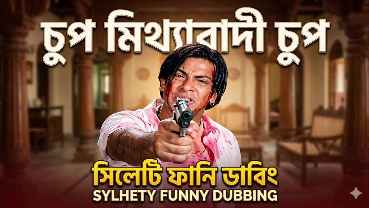 চুপ মিথ্যাবাদী সিলেটি ফানি ডাবিং। Shakib Khan sylhety funny dub । TS Nazim । Opu । Sylhety  dubbing 