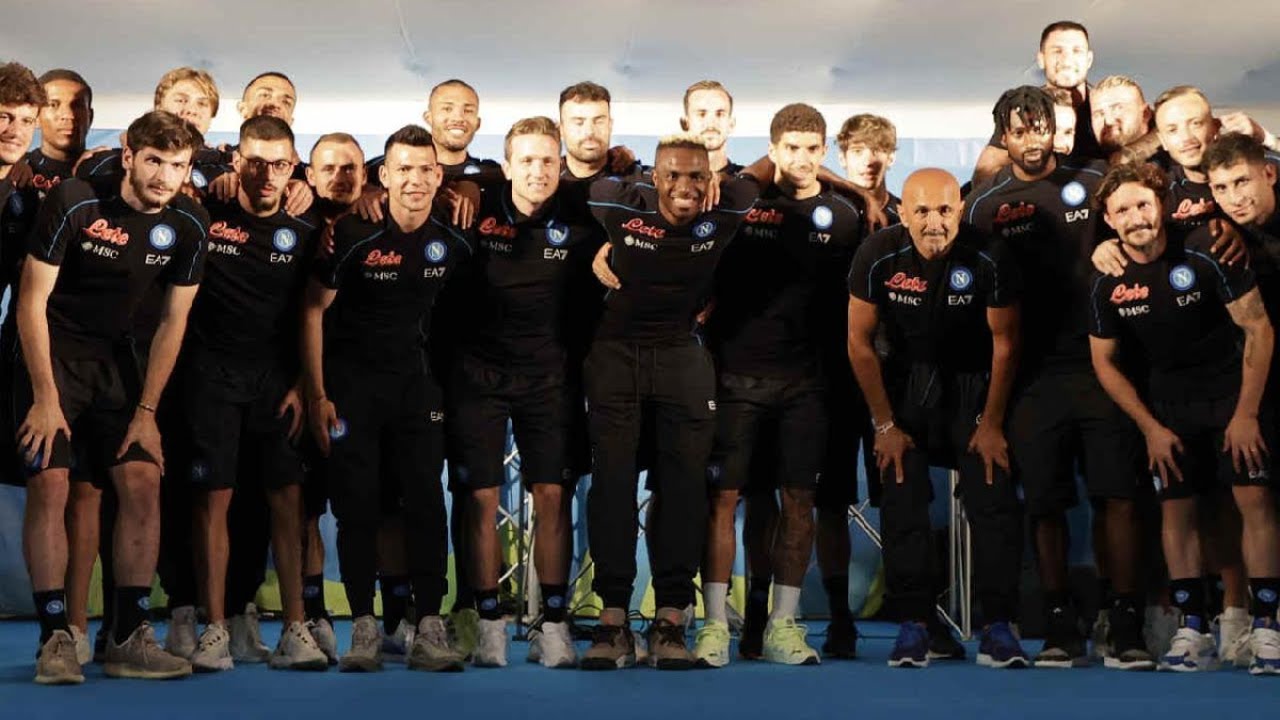 SSC Napoli 2022-2023, presentazione UFFICIALE nel ritiro di Dimaro! 🔵