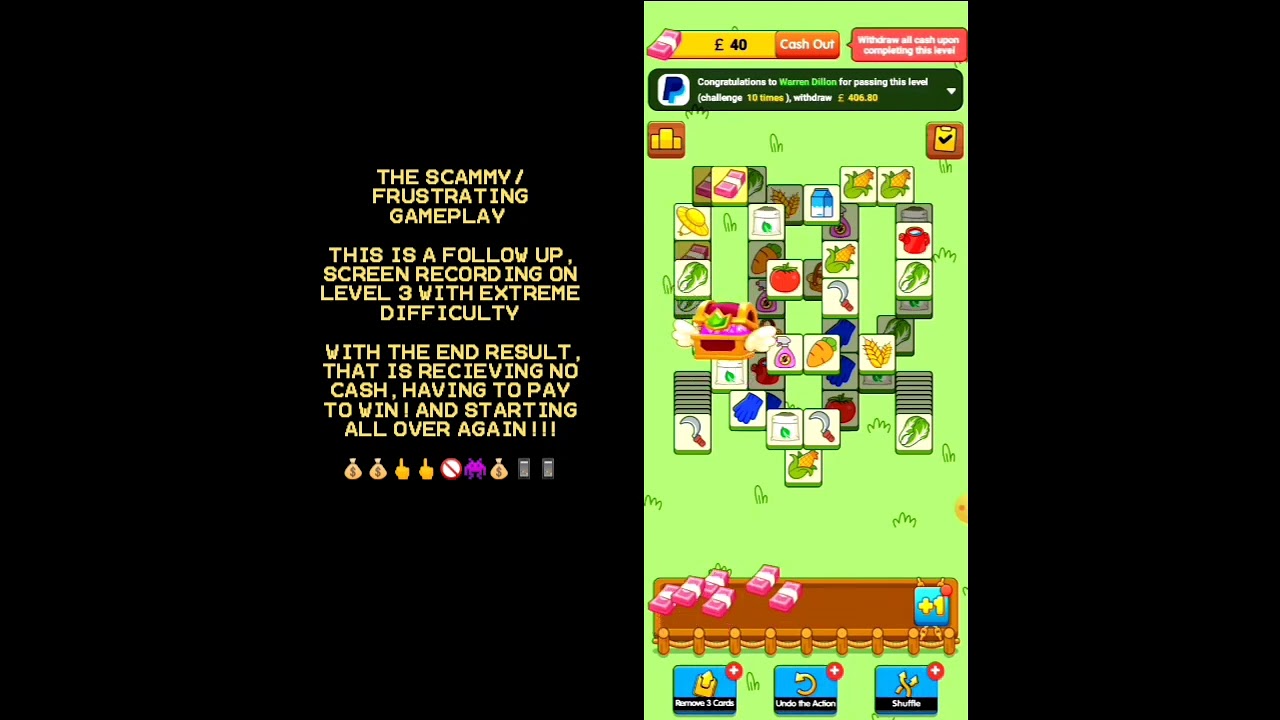 Tile Cash Win | Scam or Legit - Mobile App Gameplay Walkthrough Experience