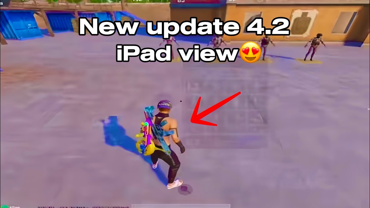 iPad view 😍New Update 4.2 ipad view for all devices || pubgmobile