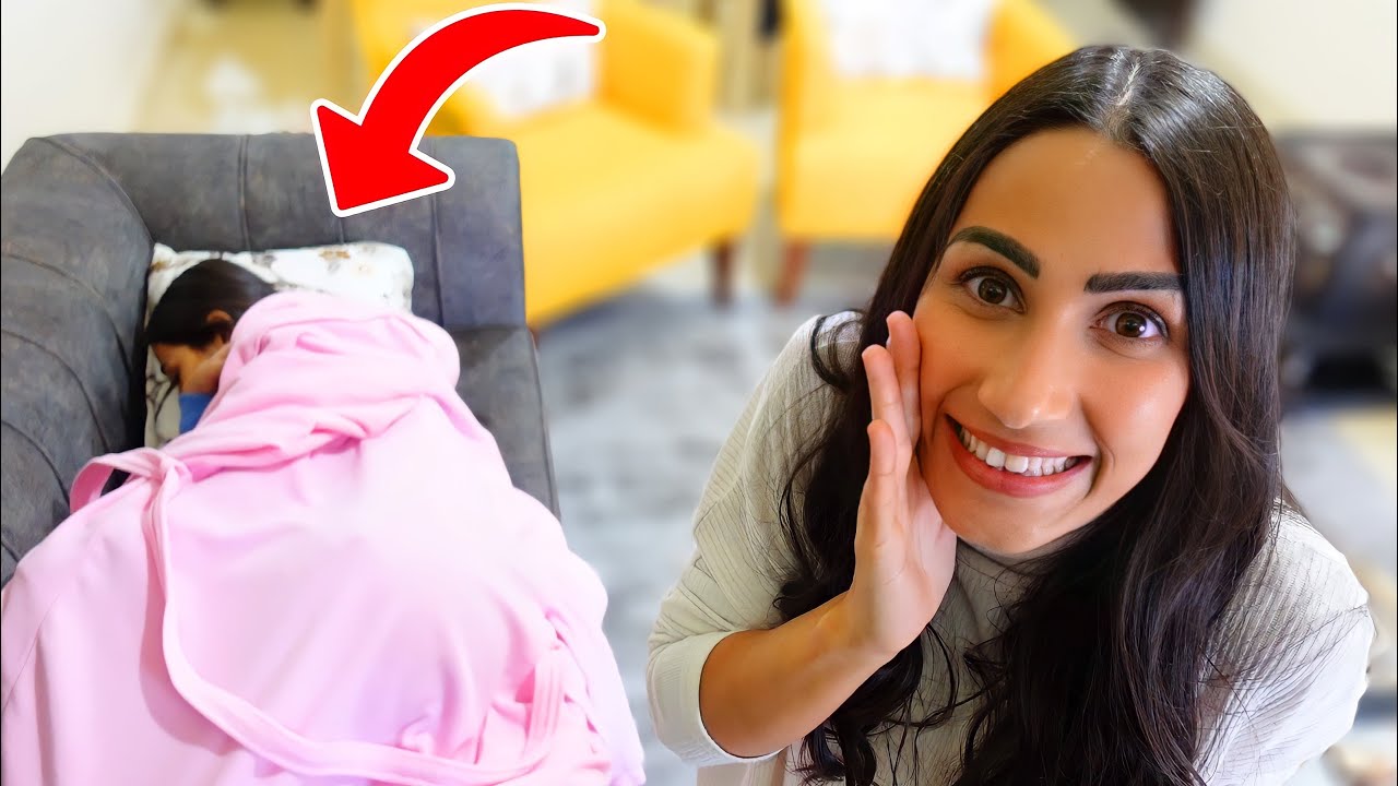 اول مقلب ب اختي على القناة 🤩 (صار شي مؤثر عن جد)