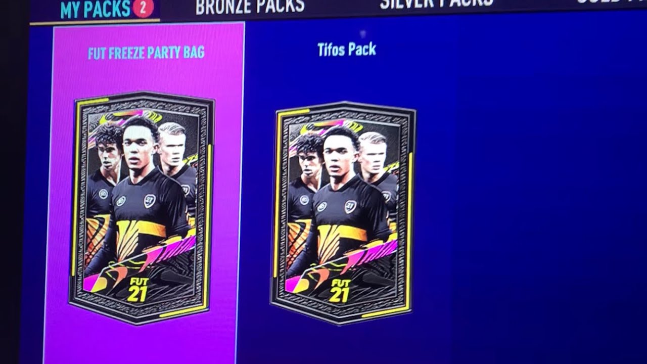 *FUT FREEZE PARTY BAG* FIFA 21 SQUAD BUILDING CHALLENGE!!!!!