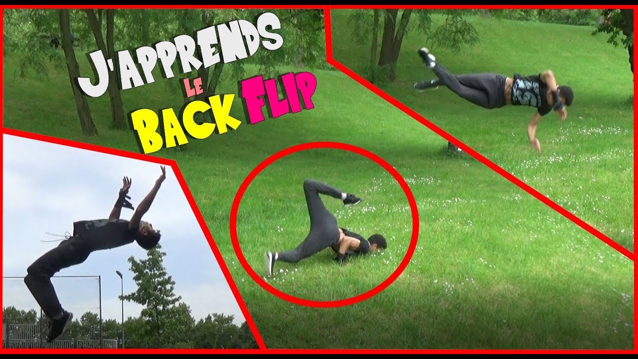 J'APPRENDS LE BACKFLIP !