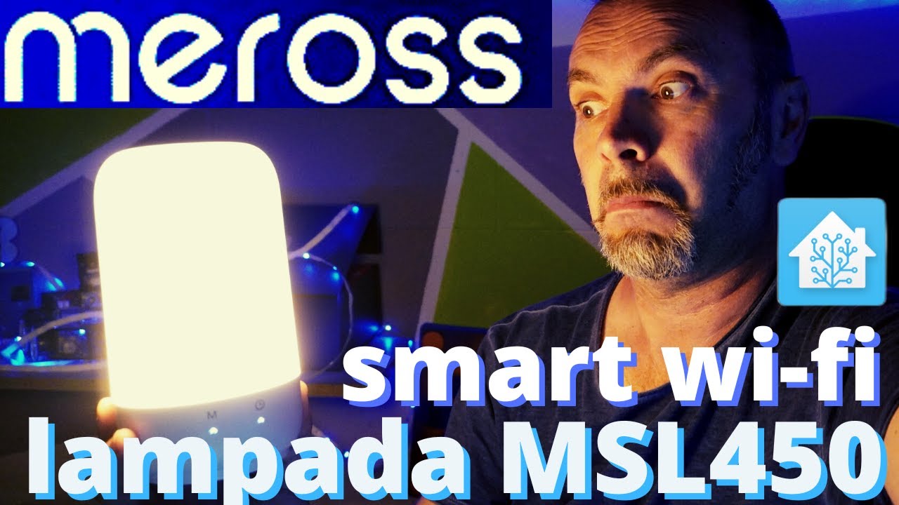 Nuova Lampada da comodino Ambientale Smart Wifi msl450 della MEROSS - ITA - PERO!!!!