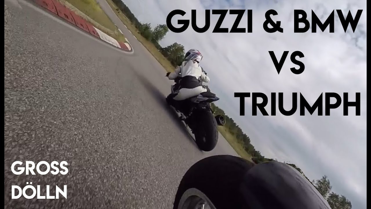 Moto Guzzi Bellagio vs BMW S1000R vs Triumph Daytona 675 - Gross Dölln ABC