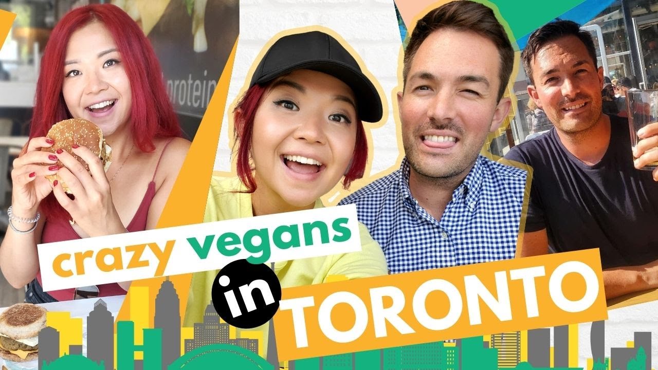 What We Ate in TORONTO As VEGANS! (Toronto Vegan Food Tour & Travel Vlog, Part 1)