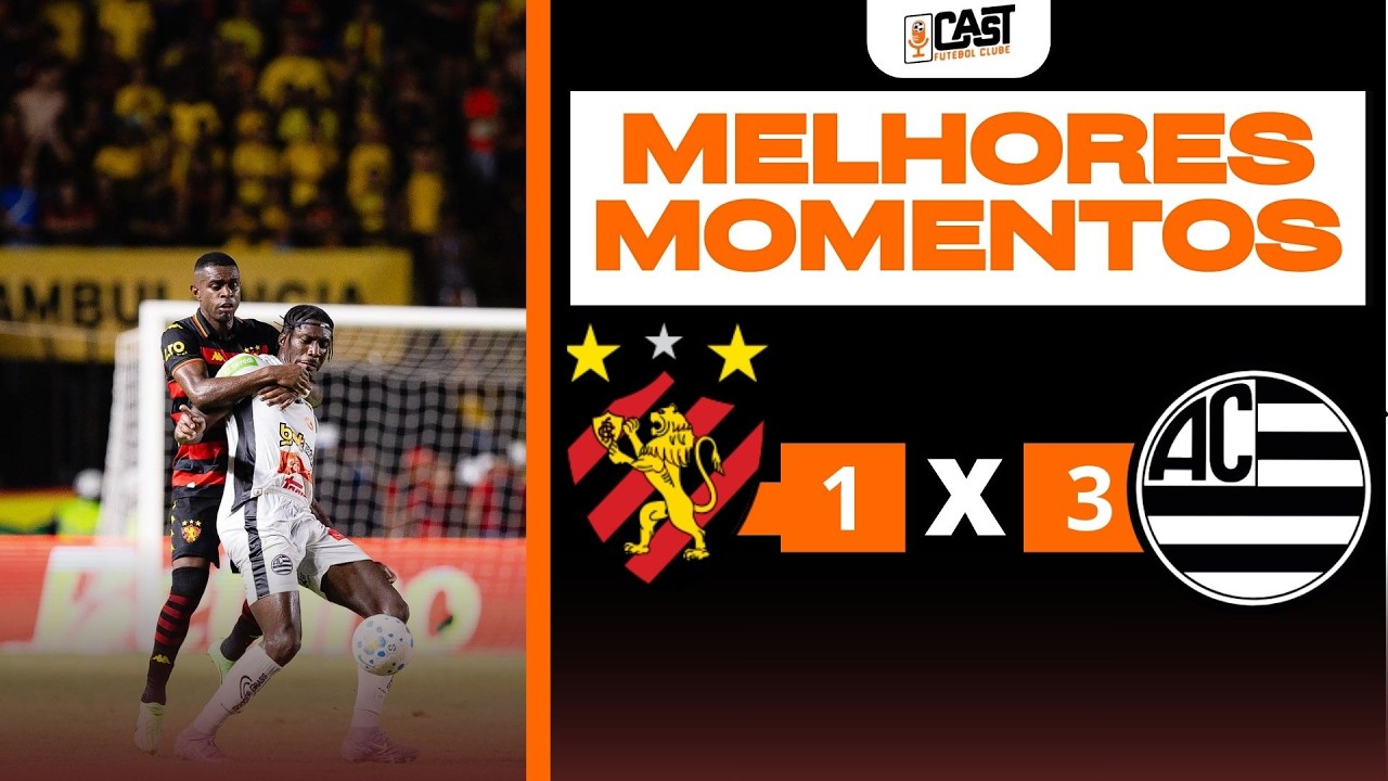 SPORT 1 X 3 ATHLETIC | MELHORES MOMENTOS | COPA DO BRASIL 2026 | CAST FC