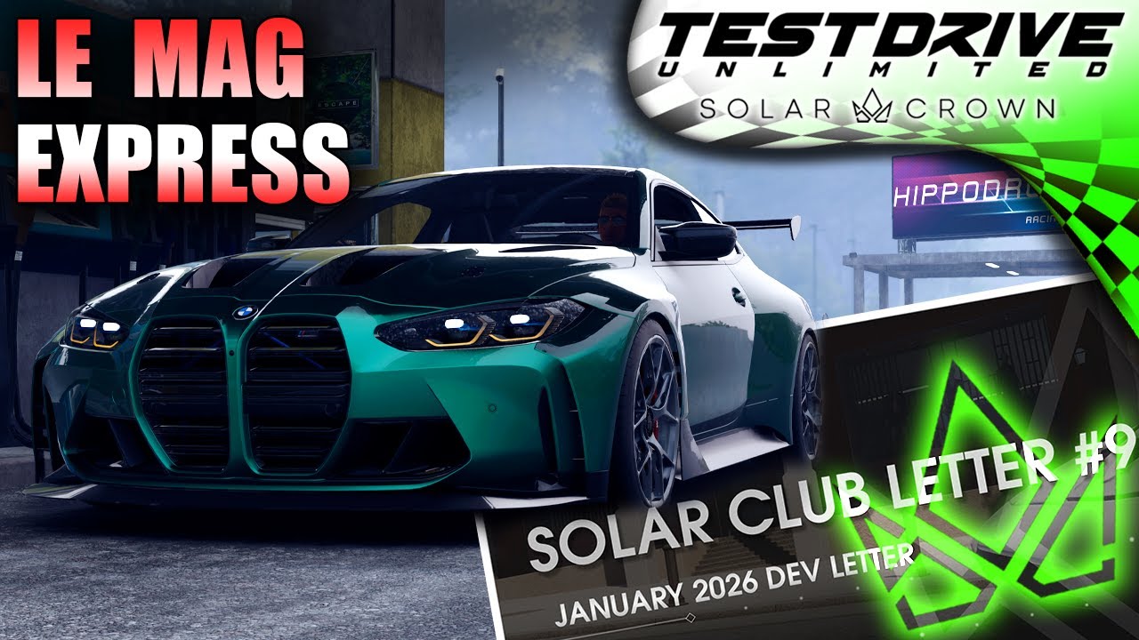 TDU SC | AMÉLIORATION NOTABLE SUR PS 5 ET XBOX ! SOLAR CLUB LETTER #77🚦💎