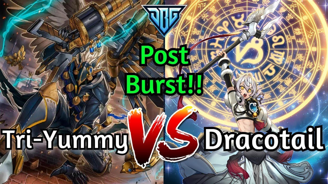 Tri-Brigade Yummy Vs Dracotail Branded $25 Wager Post Burst Protocol Yu-Gi-Oh!
