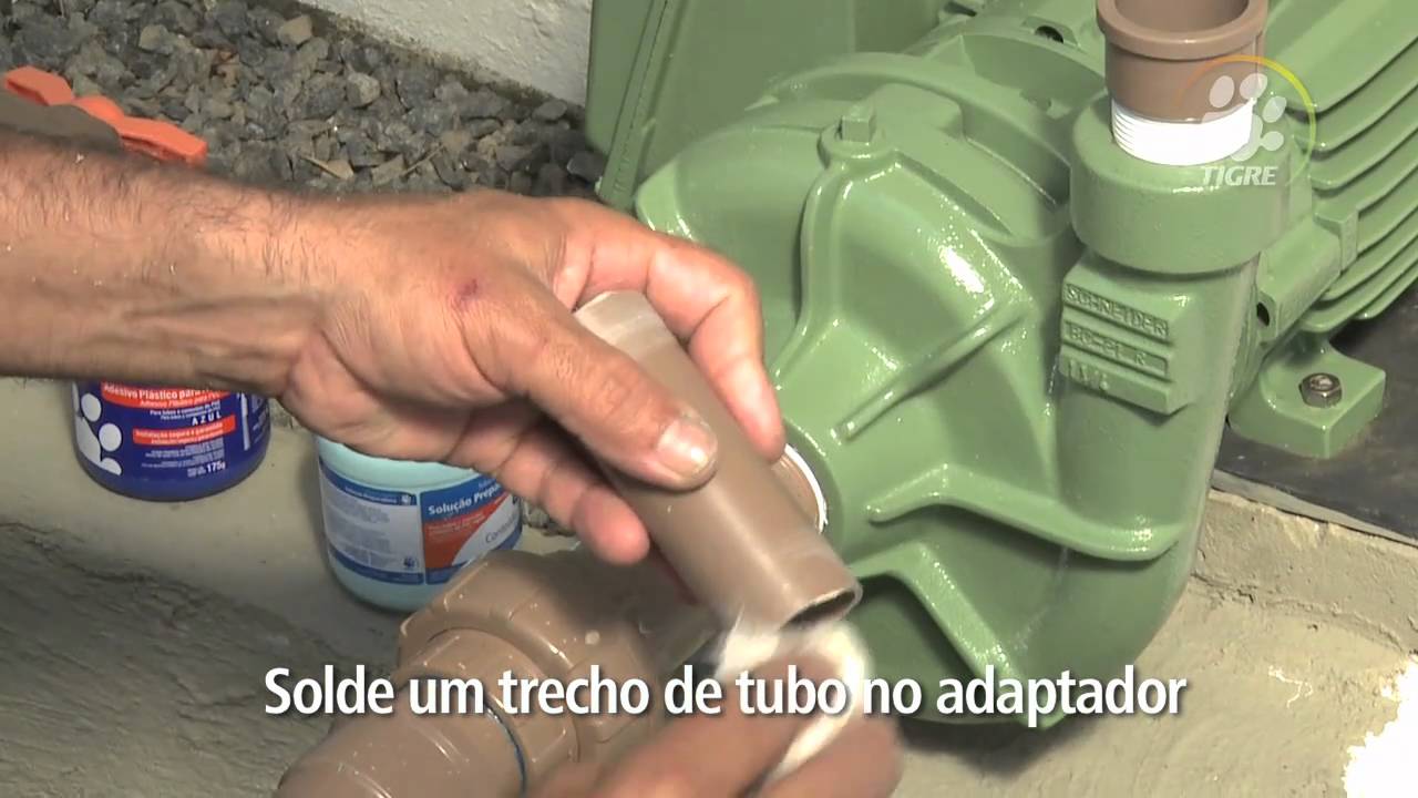 Como instalar válvula de pé com crivo e válvula de retenção soldável | Tigre