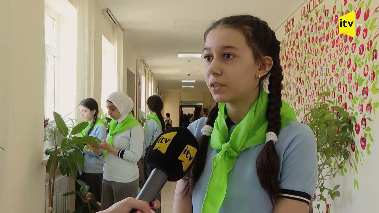 “Güllər böyüdükcə uşaqlar da böyüyürlər”: Bakının yaşıl məktəbindən videoreportaj