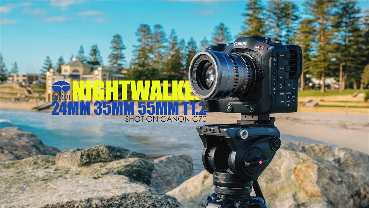 Sirui 24mm 35mm 55mm T1.2 Nightwalker S35 Cine Lenses 4K Video Test (PART ONE)